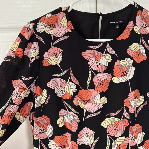 Who what wear mini flutter sleeve dress - Picture 4 of 6